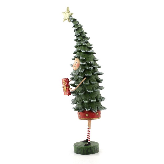 Lori Mitchell Peter Cedar One Figurines 11 0 Inches Gold Star Gift 11054 Polyresin Green