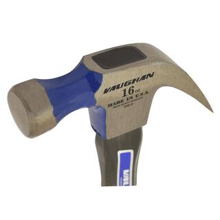 Vaughan 16 oz. Carbon Steel Nail Hammer with 13 in. Fiberglass Handle FS16