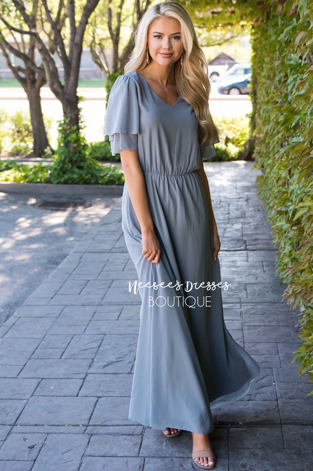 The Chloe Chiffon Maxi Dress