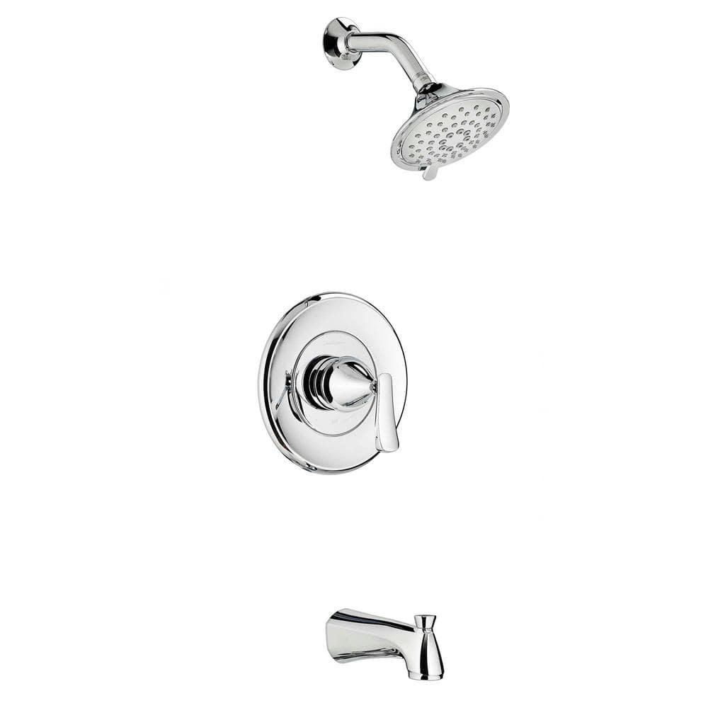 American Standard Chatfield SingleHandle 3Spray Tub and Shower Faucet with 18 GPM in Chrome