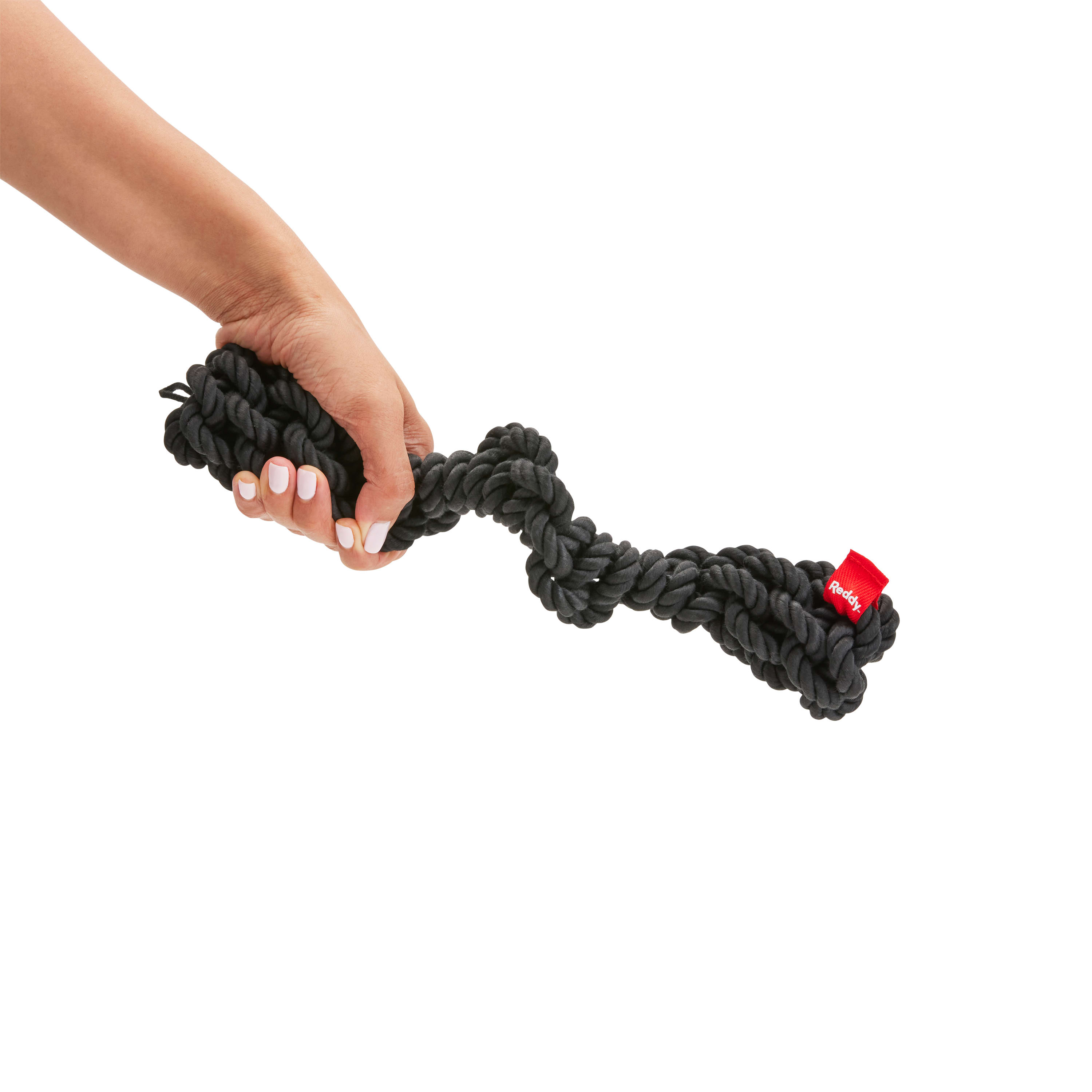 Reddy Black Macro Stick Dog Toy， Medium