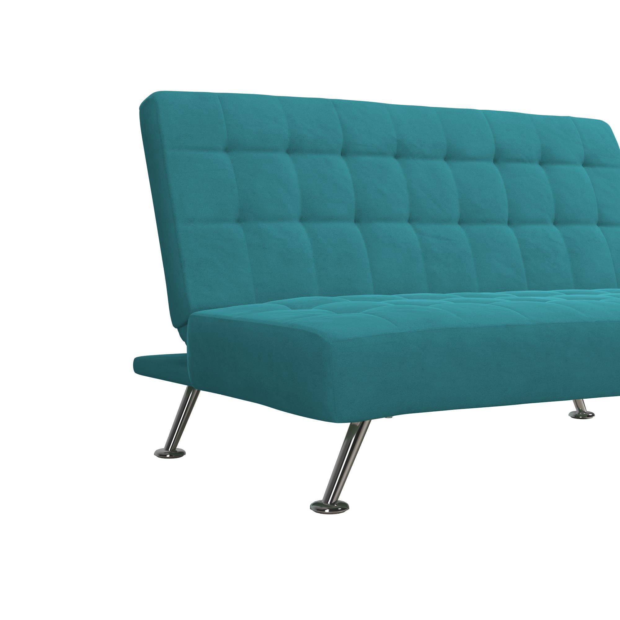 DHP Milo Kids Sofa Futon, Teal