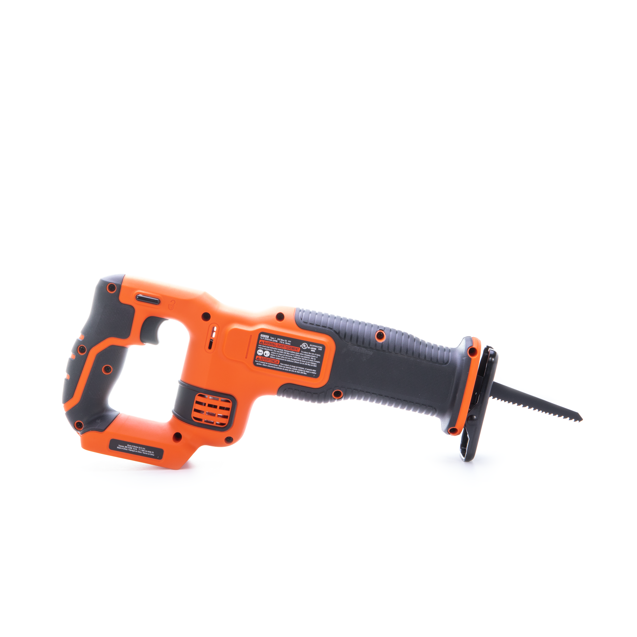 20V MAX* POWERCONNECT™ 7/8 In. Cordless Reciprocating Saw