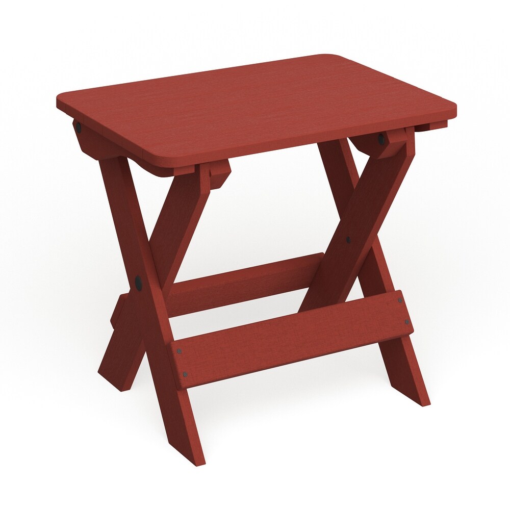 Outdoor Folding Adirondack Table