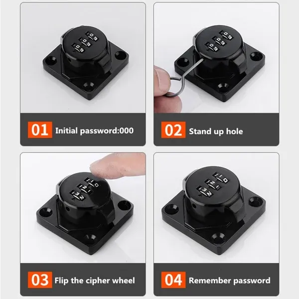 (  Promotion- SAVE 49%🎁)Anti-theft Cabinet Password Locks(🔥BUY 2