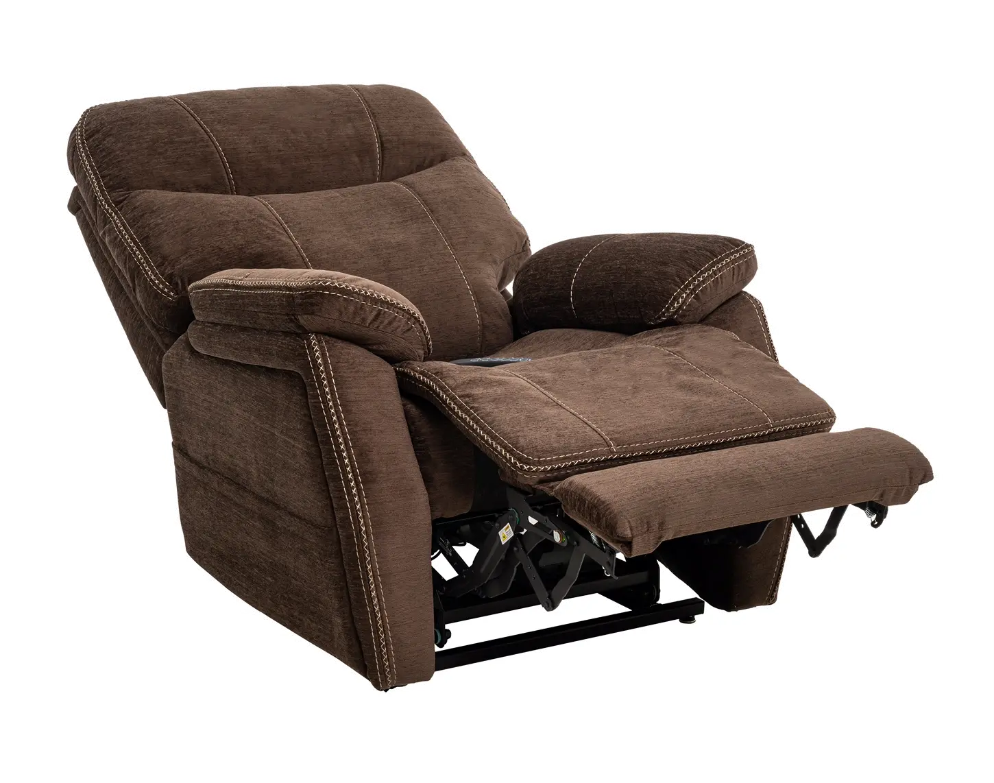 Velvety Mink Brown Power Lift Recliner