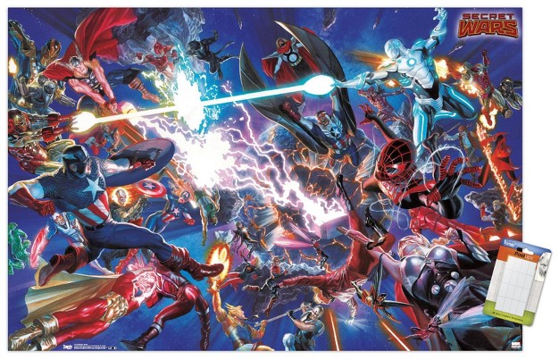 Trends International Marvel Comics Secrets Wars Battle Unframed Wall Poster Prints