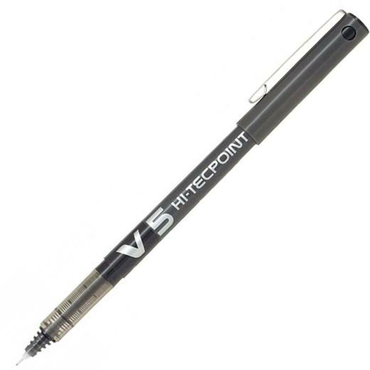 Crayon Roller Pilot V-5 Noir 0，3 mm Aiguille 12 Unités