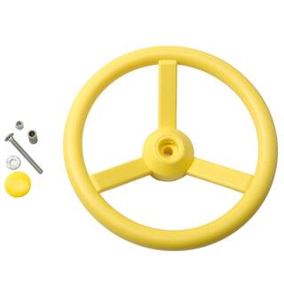 Gorilla Playsets Steering Wheel in Yellow 07-0004-Y