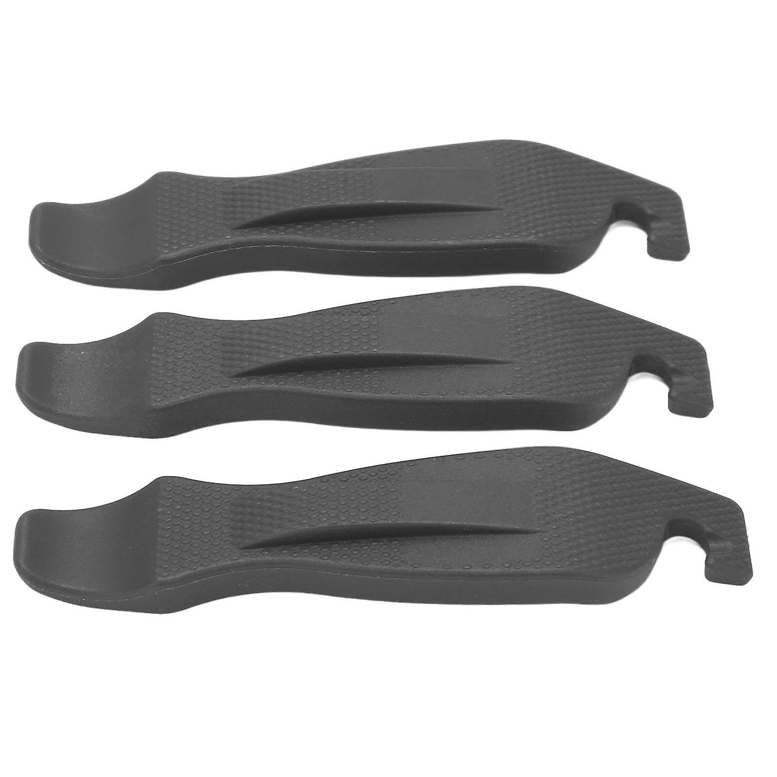 3pcs Bicycle Tire Pry Bar Nylon Tire Lever Anti Slip High Hardness Bike Tire Lever Repair Toolgray