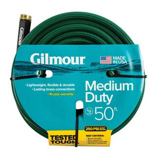 Gilmour Premium 58 in. Dia X 50 ft. Medium-Duty Water Hose 819501-1002