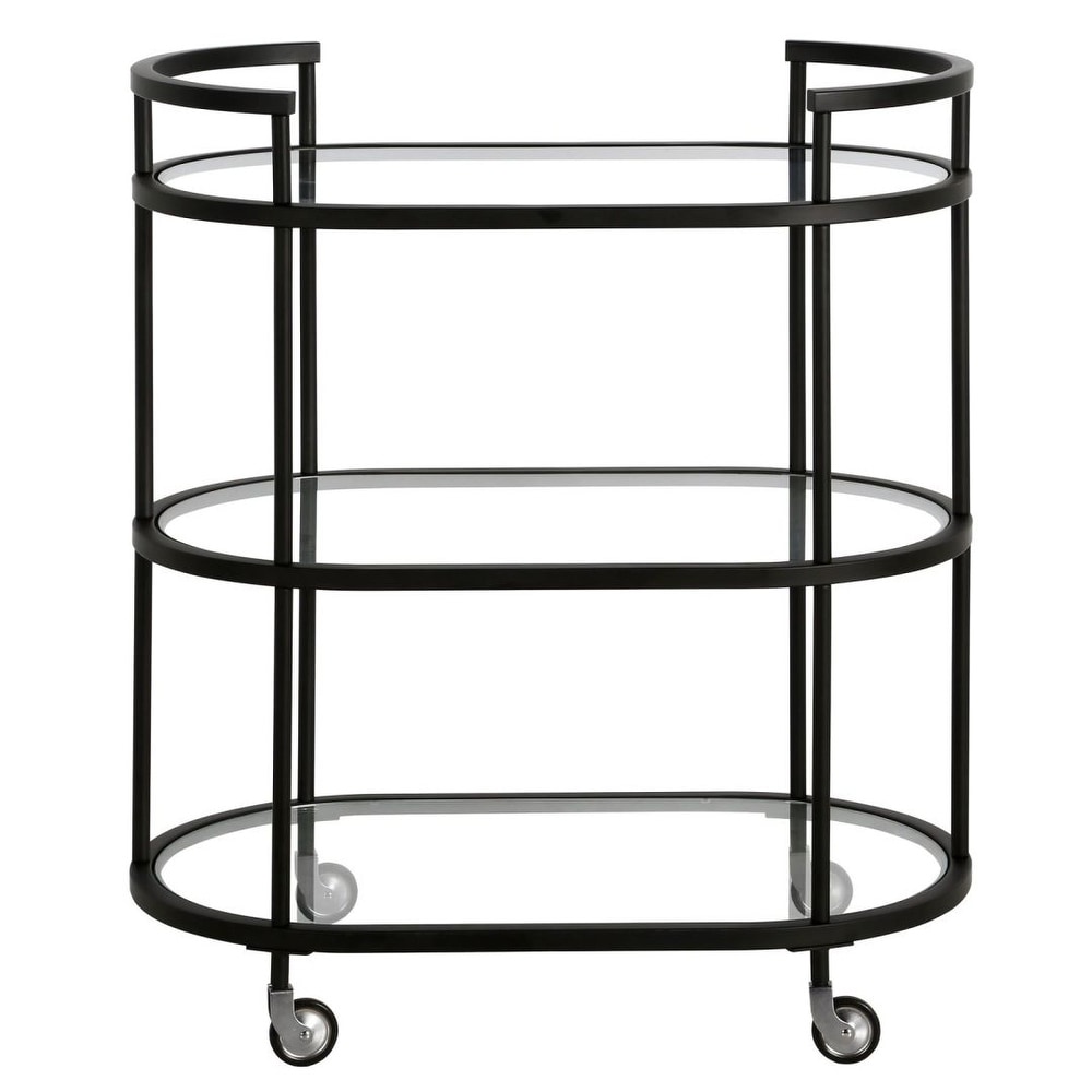 Steel Modern Bar Cart