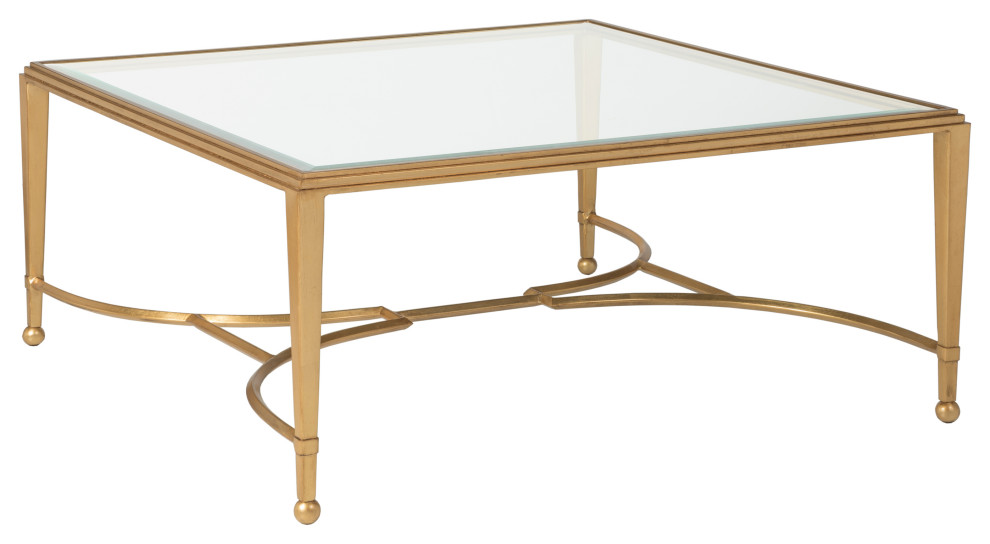 Sangiovese Square Cocktail Table   Contemporary   Coffee Tables   by Lexington Home Brands  Houzz