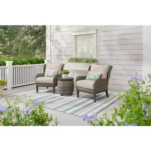 Hampton Bay Cooper Lake 3-Piece Seating Set GC51199-SRP-SET