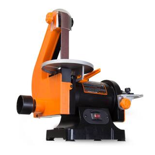 WEN 1 in. x 30 in. Belt Sander with 5 in. Sanding Disc AT1305