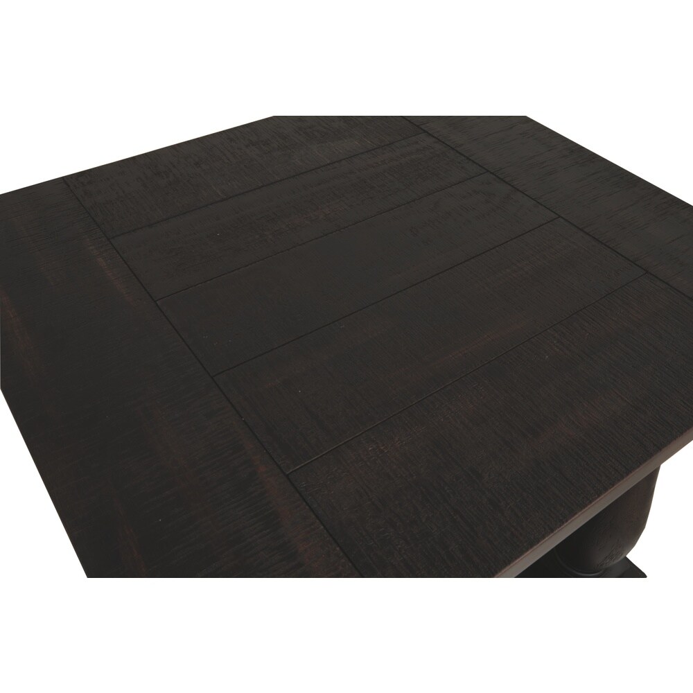 Mallacar Rectangular End Table   Black