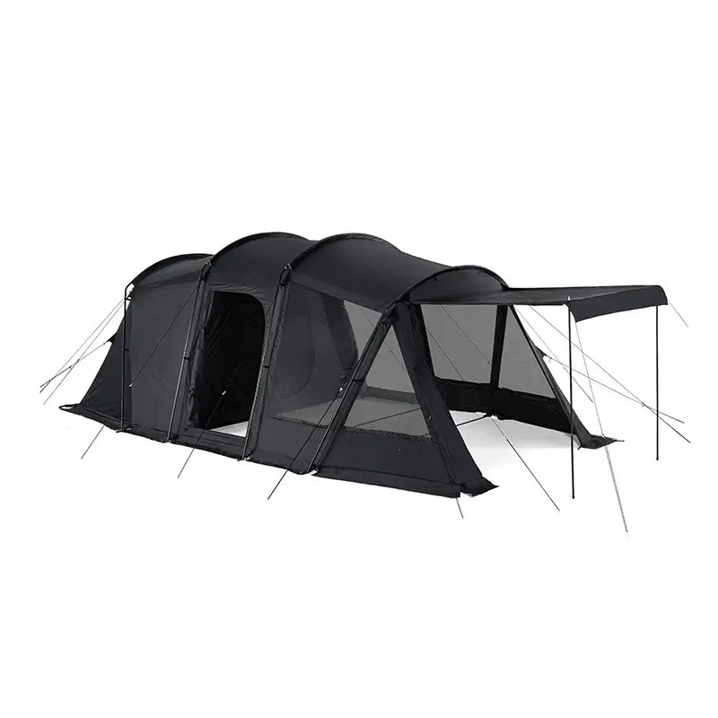 best selling luxury large camp family air tube outdoor shower tunnel tent camping