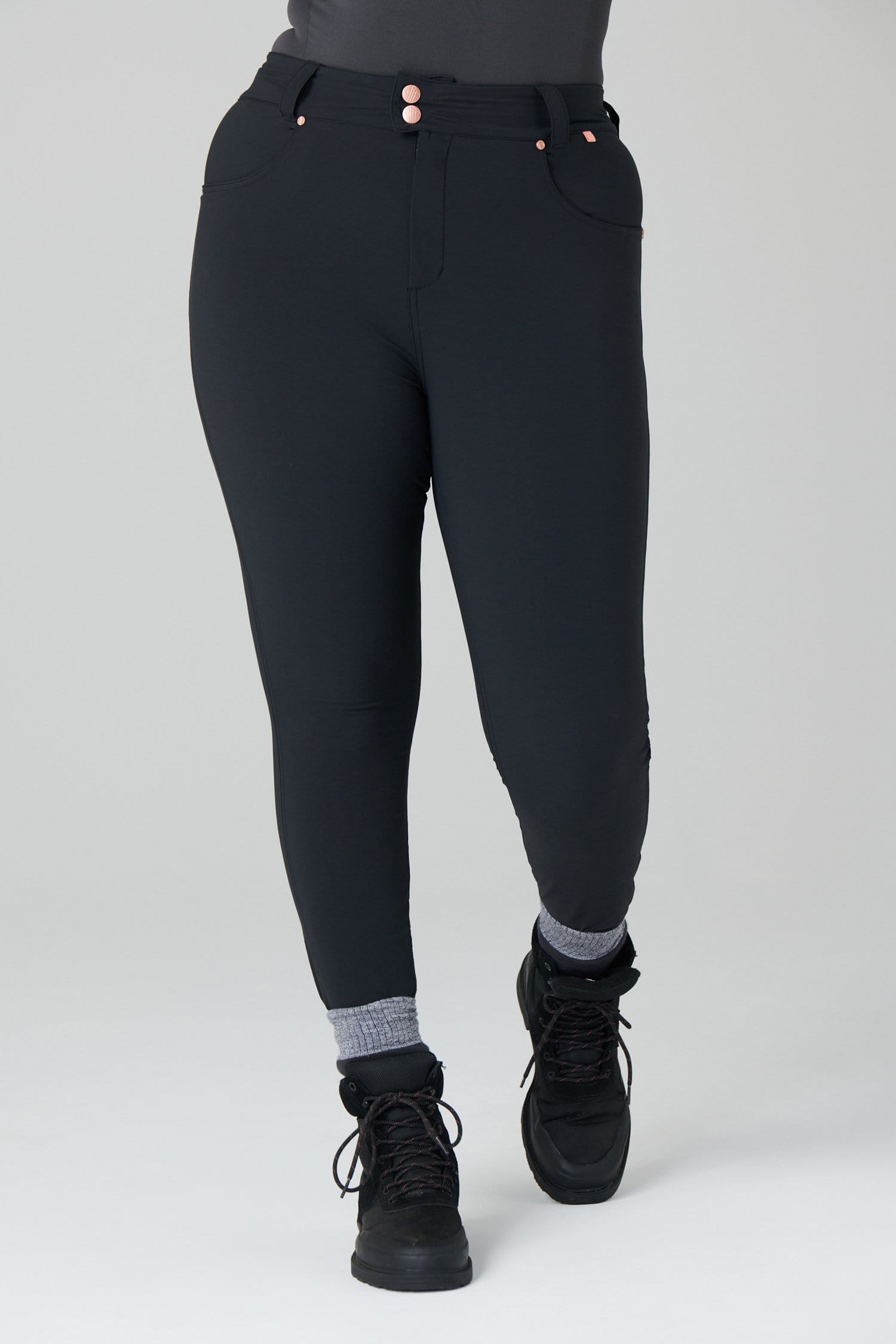 The Shape Skinny Outdoor Trousers - Black