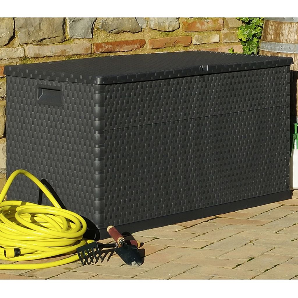 Garden Storage Box Anthracite 47.2"x22"x24.8