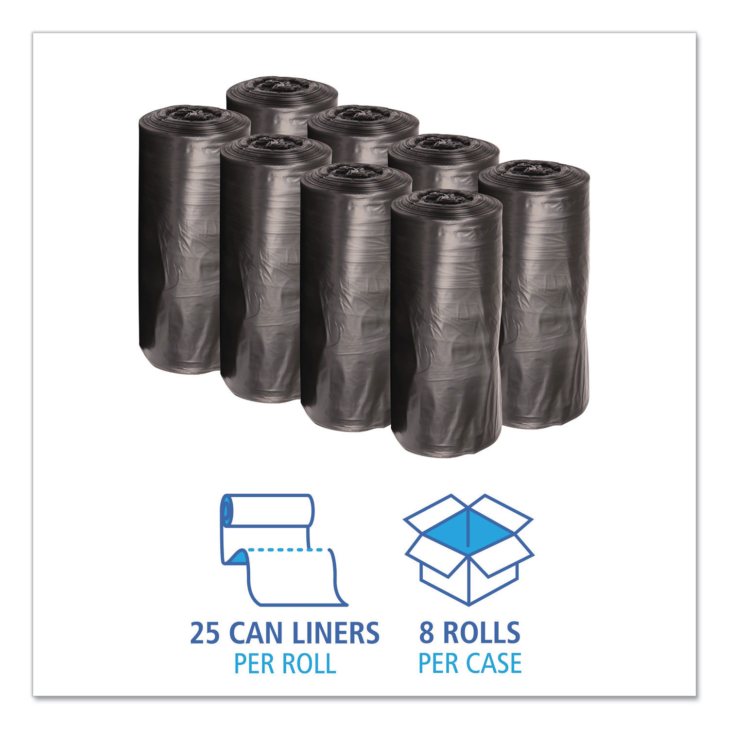 Low-Density Waste Can Liners by Boardwalkandreg; BWK3339H