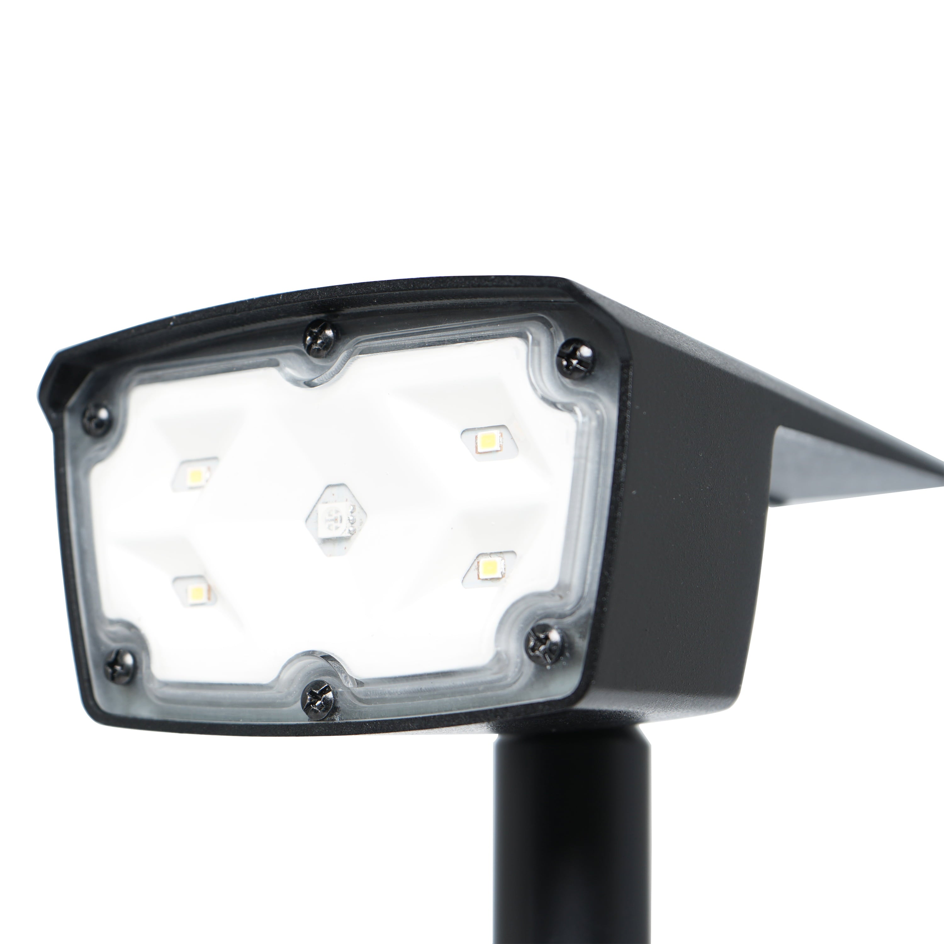 Mainstays 100 Lumen Solar Powered Color Change LED Spotlight Color Change Spotlight with Mount or Ground Stake Option