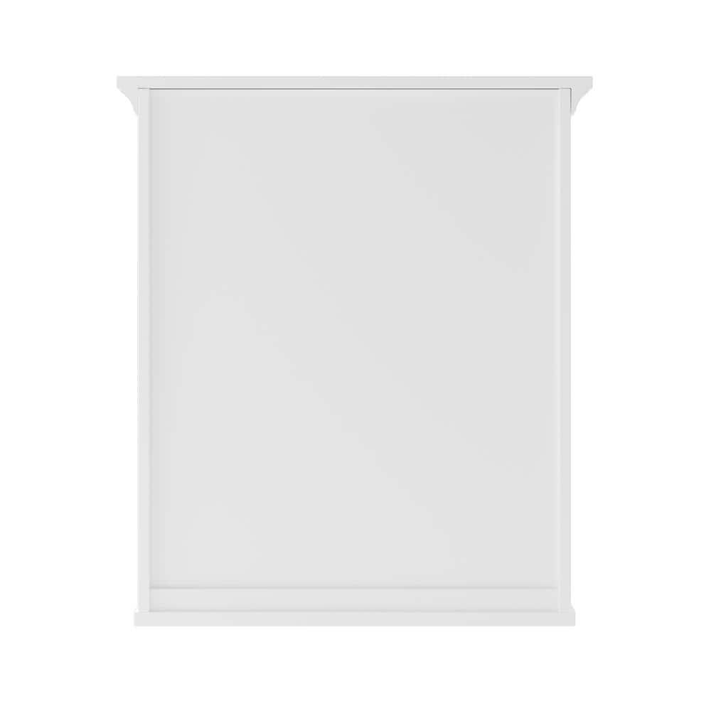 Foremost HollisLawson 24 in W x 8 in D x 28 in H Bathroom Storage Wall Cabinet in White