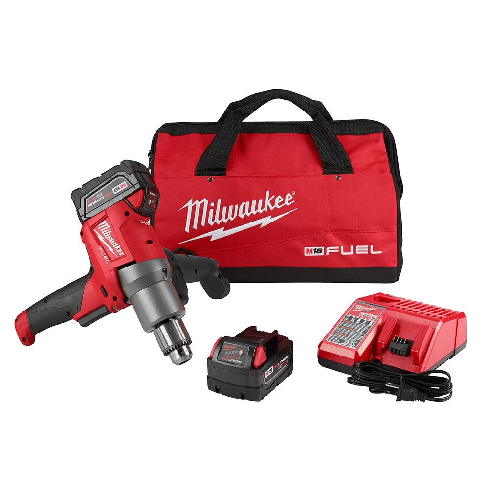 Milwaukee M18 FUEL Mud Mixer with 180 Handle Kit 2810-22 from Milwaukee