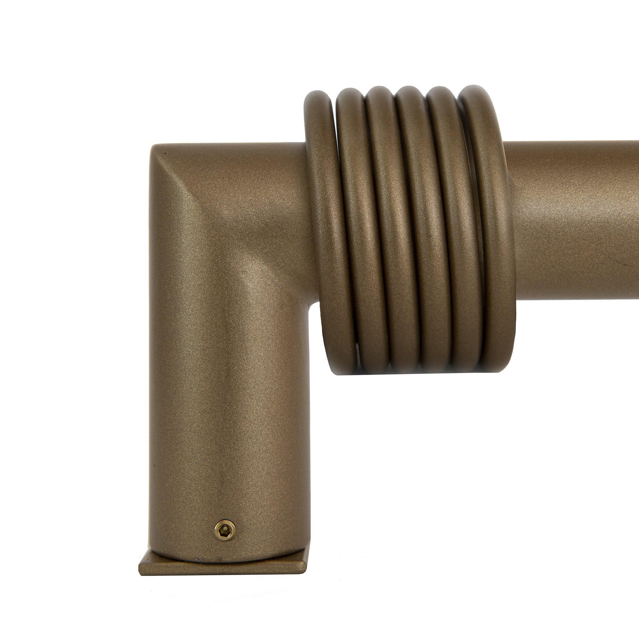 Brass Privacy Rod Drapery Hardware