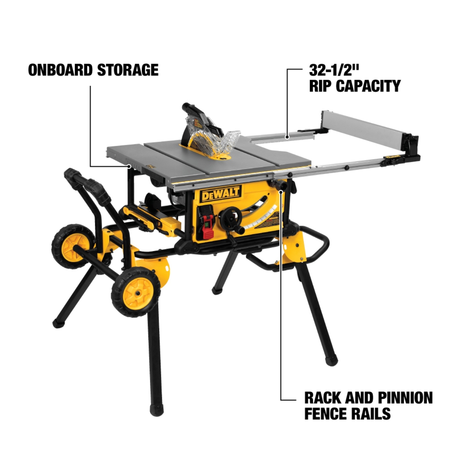 DW 15 amps Corded 10 in. Table Saw