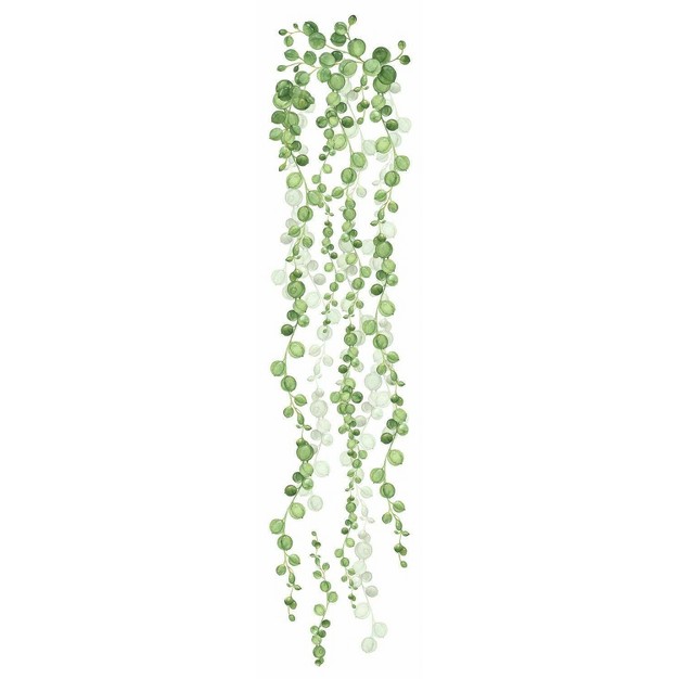 X 9 quot String Of Pearls Vine Peel And Stick Wall Decal Roommates