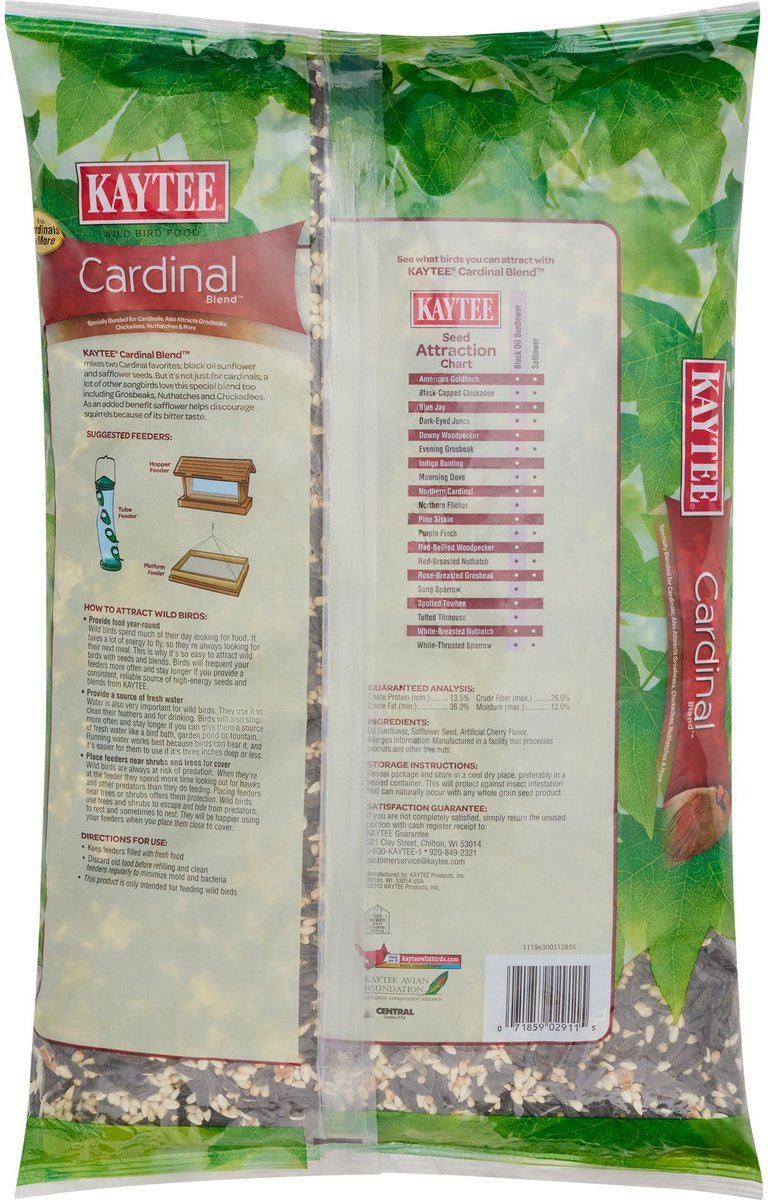 Kaytee Cardinal Wild Bird Food， 7-lb bag