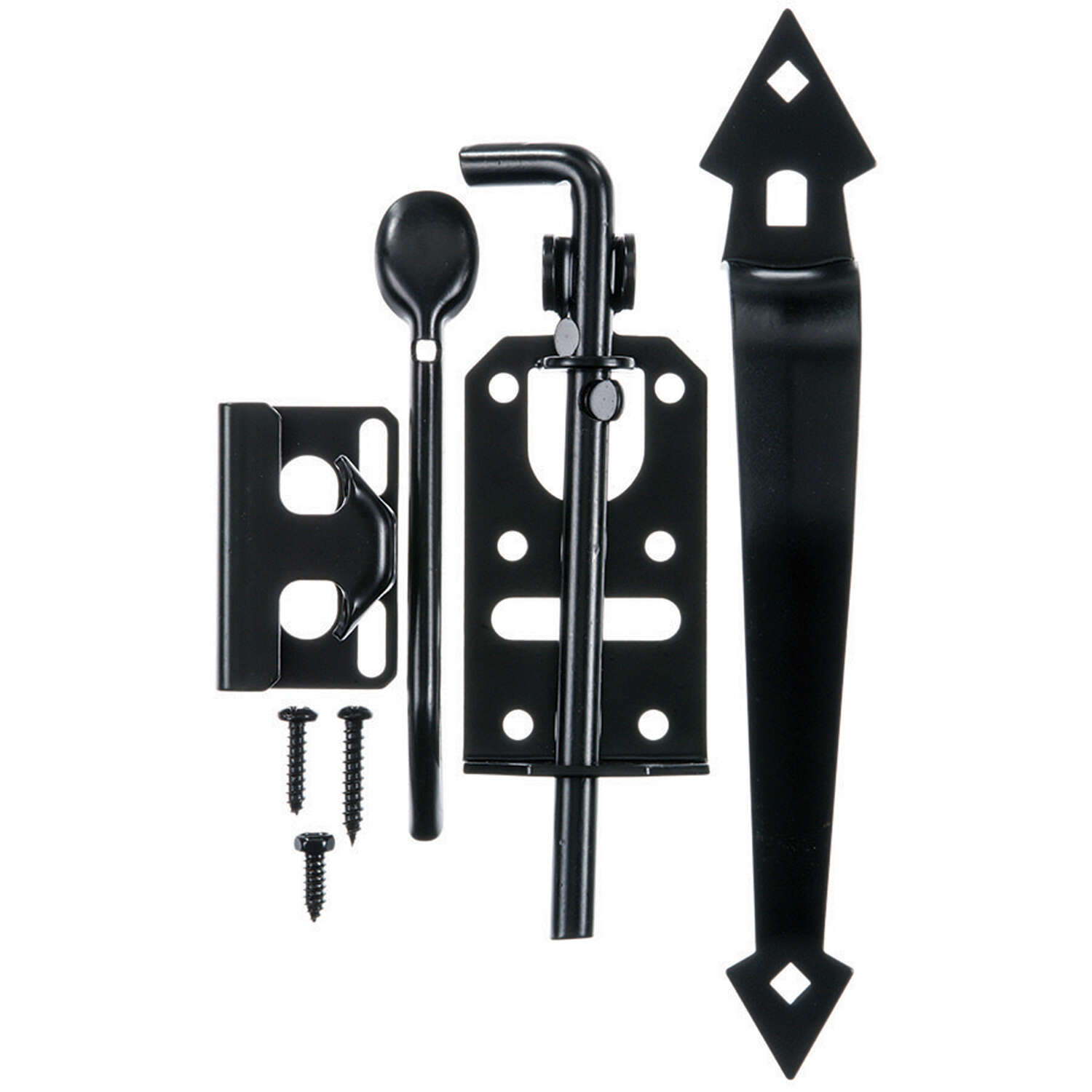 Ace 11 in. H X 3 in. W Steel Ornamental Gate Latch