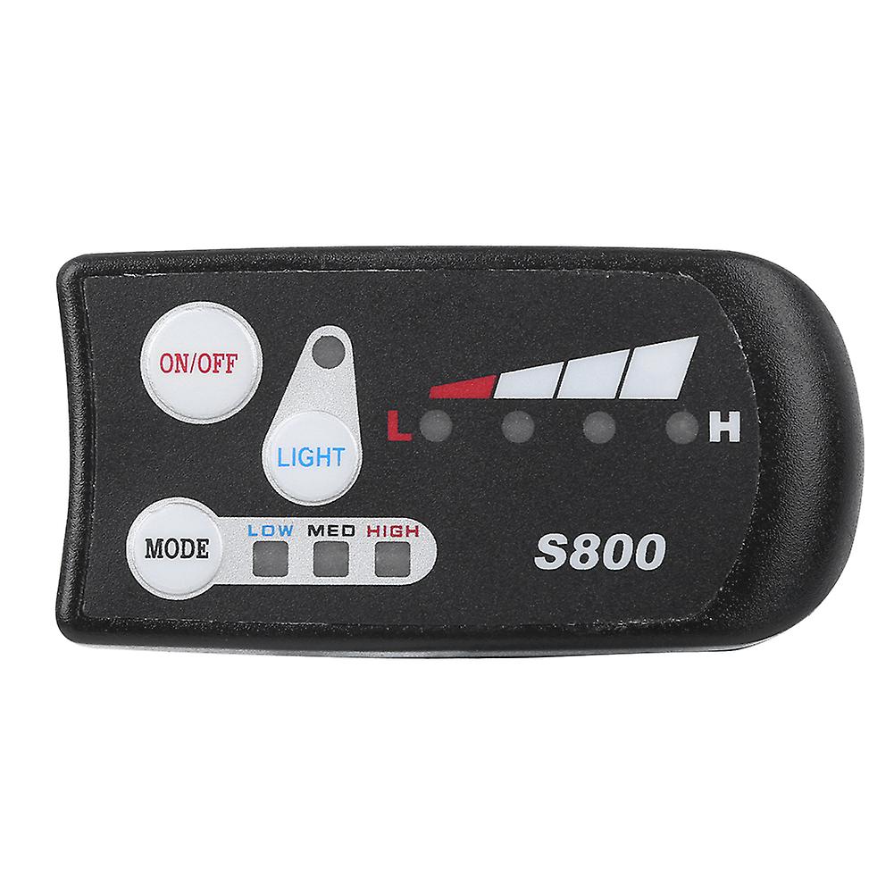 Ebicycle Lithium Battery Led Meter S800 Display Horizontal Black andamp; White Screen(36v )