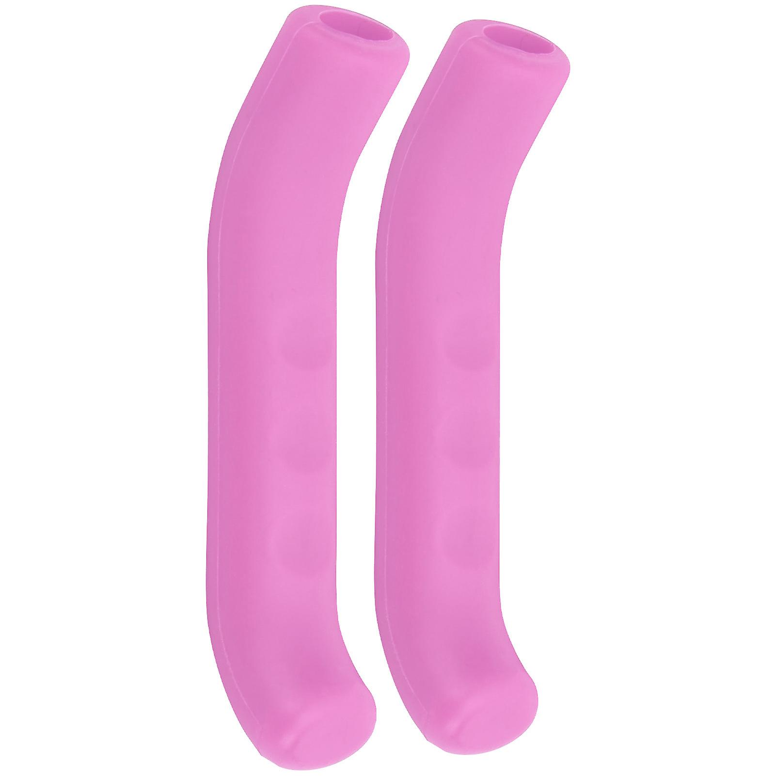 Brake Lever Protective Cover Silica Gel Brake Handle Lever Cover Cycling Protection Coverpink