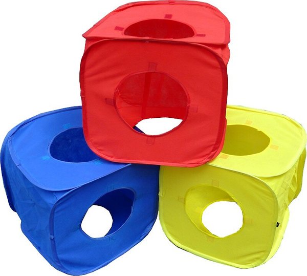 HDP Pop Open Collapsible Cat Play Cube