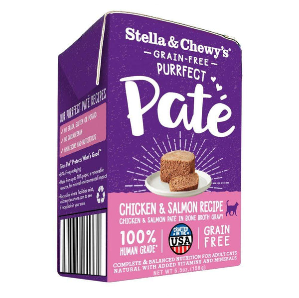 Stella and Chewy's Purrfect Pate Chicken and Salmon Medley Recipe Wet Cat