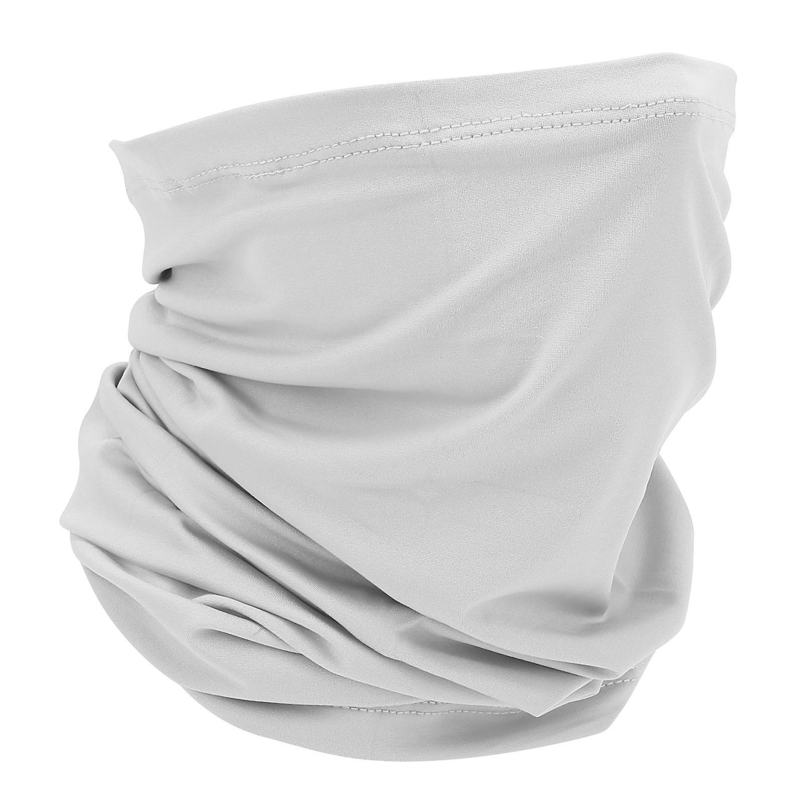 Outdoor Breathable Ice Silk Scarf Washable Soft Face Cover Multipurpose Headbandgray