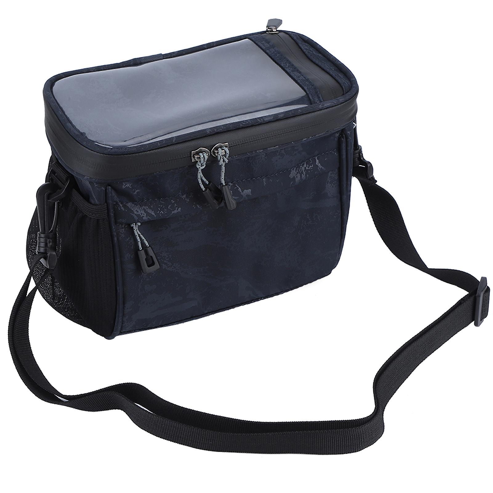 Multifunction Bicycle Bag Bike Handlebar Storage Bags With Shoulder Strap Riding Equipment