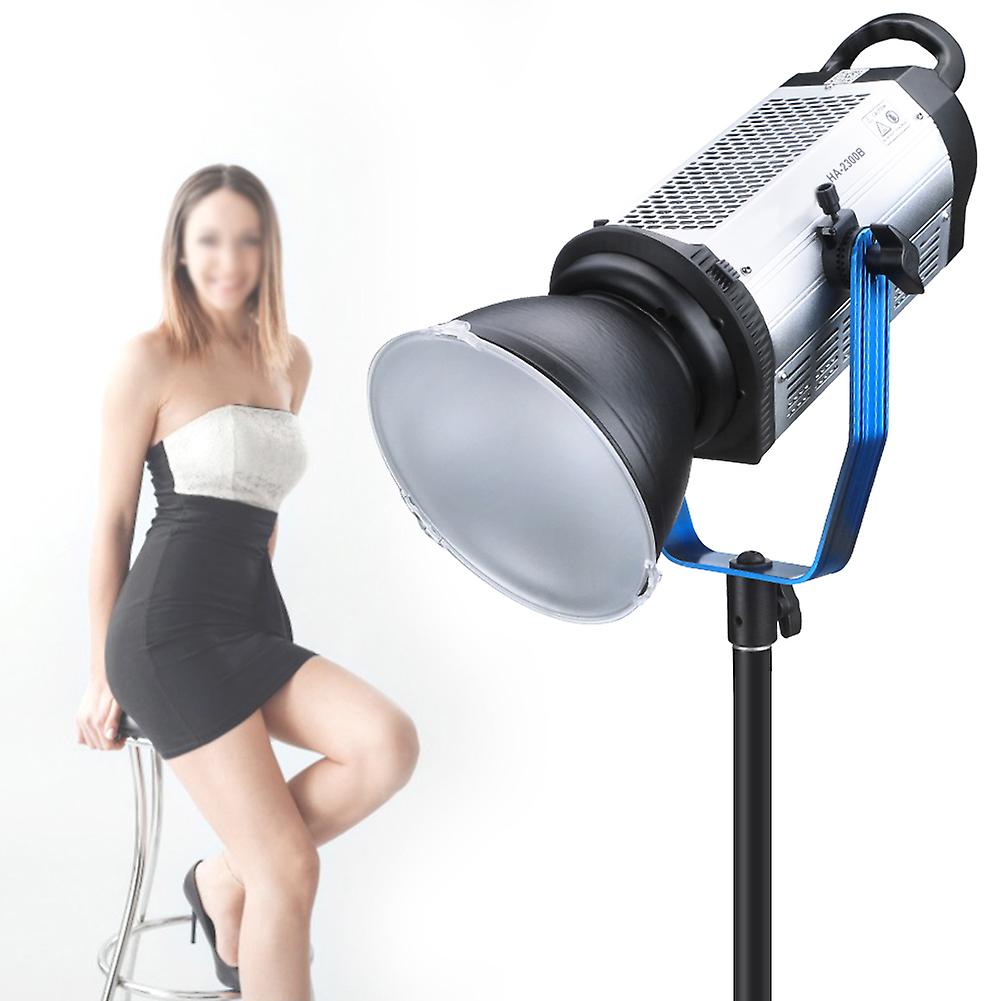 Ultra-bright 330w Cob Video Light With Cn-516 Controller， High Cri/tlci， Triple Cooling Fan， And V-mount Battery Compatibility[us Plug 100-240v]