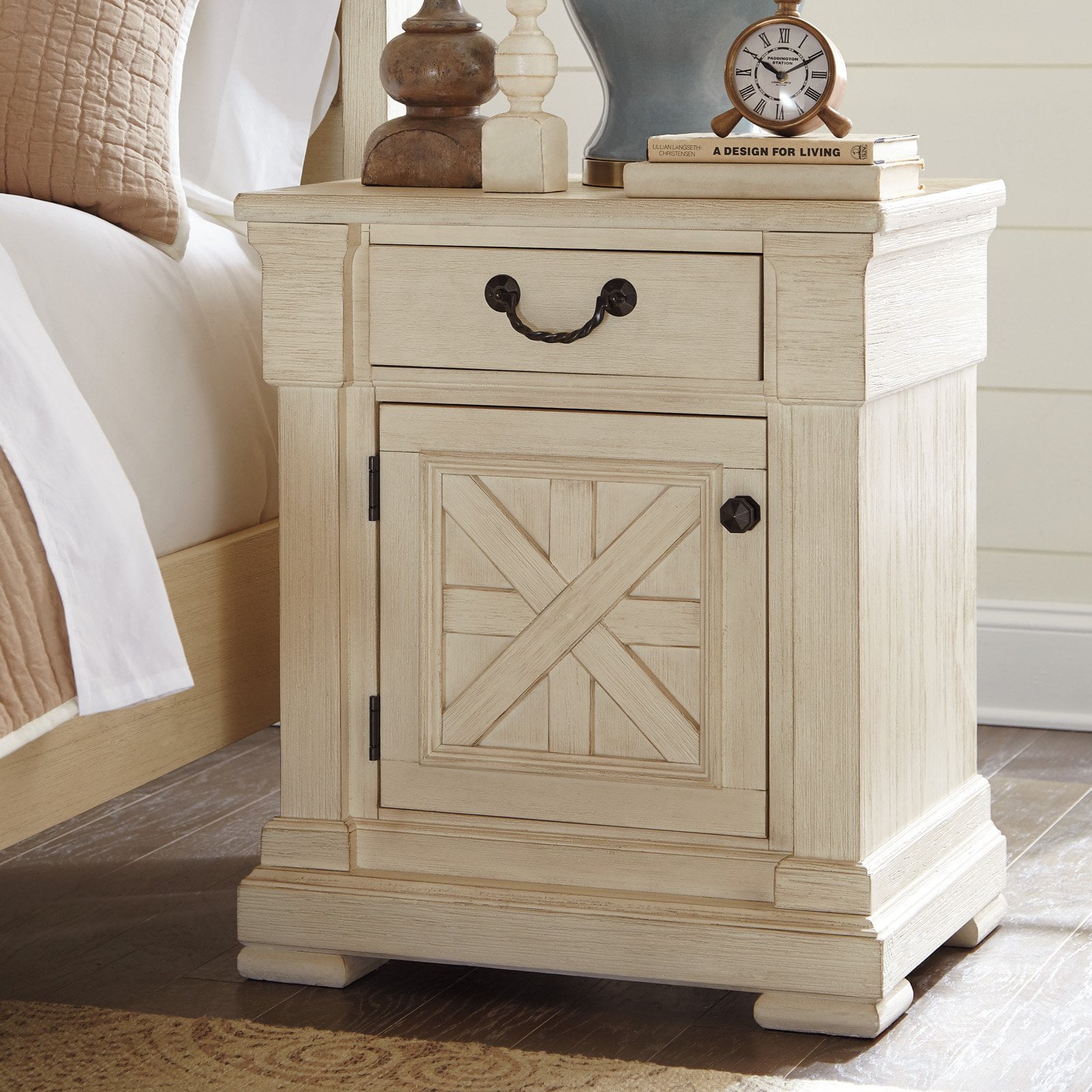 Signature Design by Ashley Bolanburg 1 Drawer Nightstand