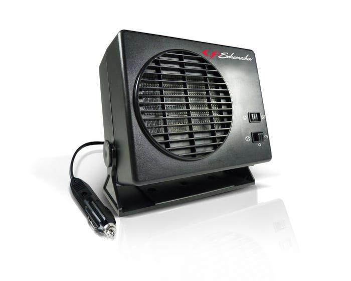 Schumacher Electric 12 Volt 150 Watt Ceramic Heater  Fan - 94500736