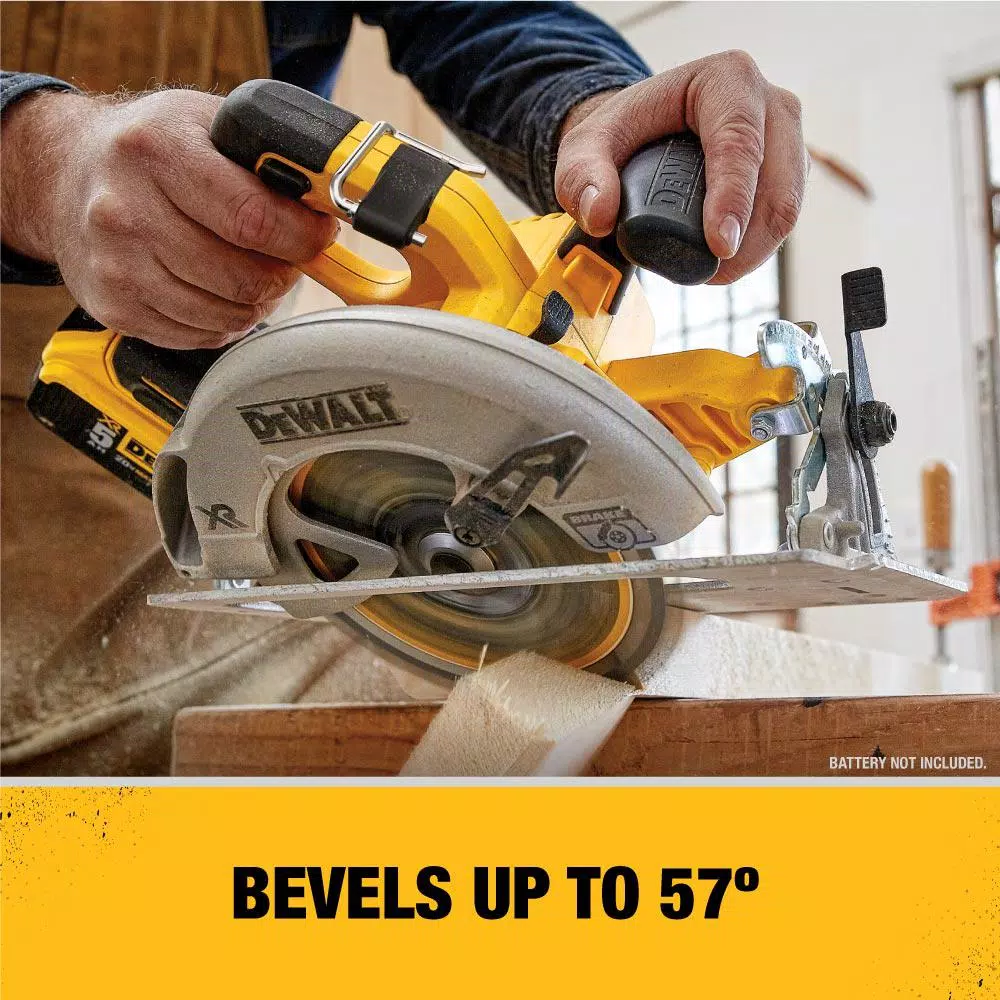 DEWALT 20-Volt MAX XR Cordless Brushless 7-1/4 in. Circular Saw with 4-1/2 in. Grinder and (1) 20-Volt Battery 4.0Ah and#8211; XDC Depot