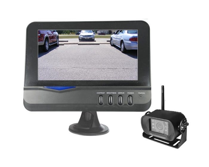 Top Dawg Heavy Duty Bracket Digital Wireless Backup Camera - MS901D