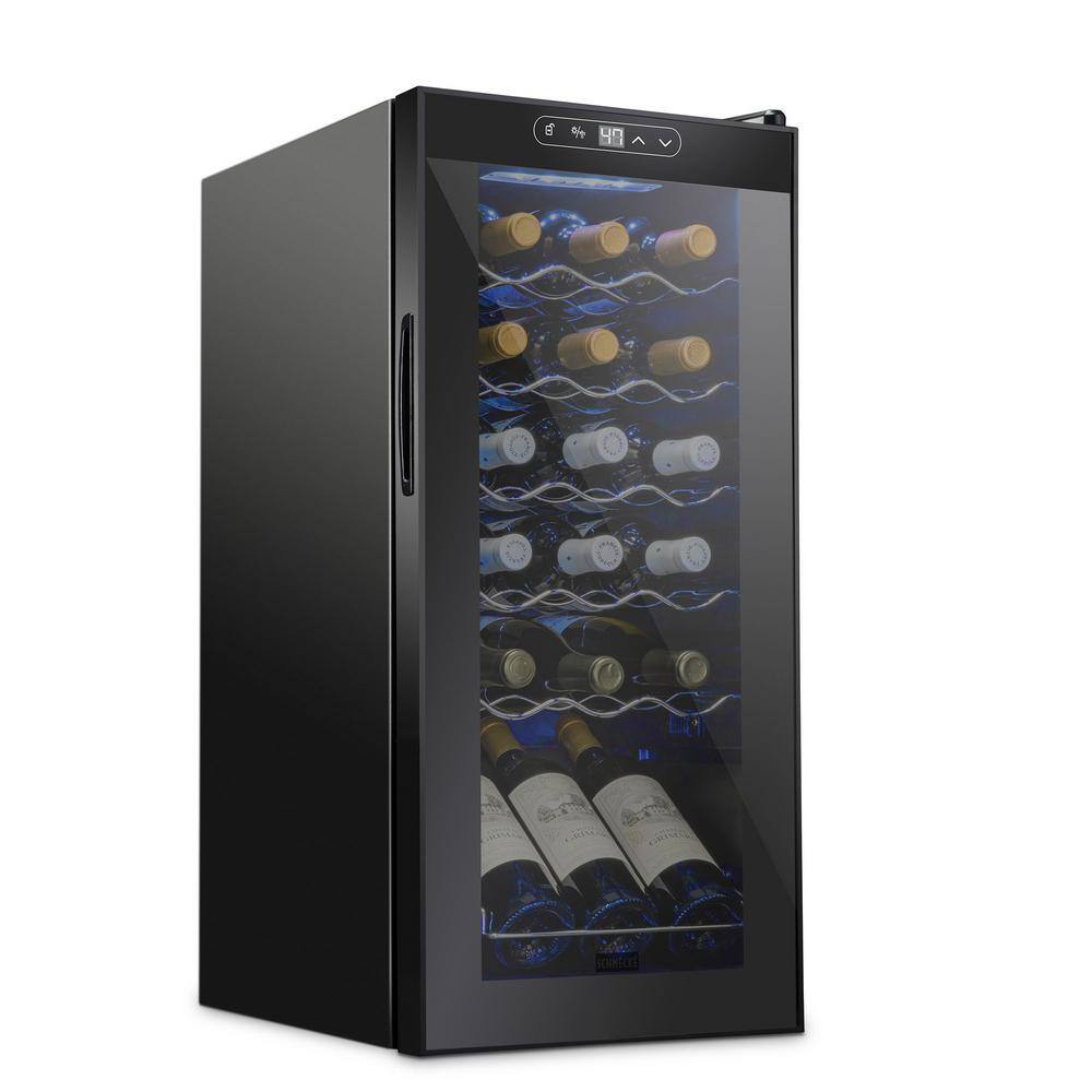 Schmecke Wine Fridge Freestanding Wine Refrigerator 18 Bottle Wine Cooler SHMFWCC181B