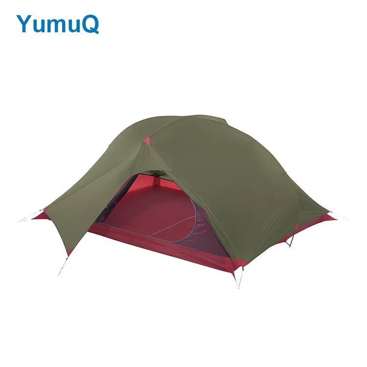 YumuQ 1 2 People Travelling Hiking Outdoor Camping Ultralight Tent a Living Room Lightweight Backpacking