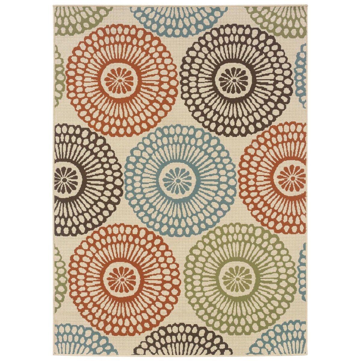 Oriental Weavers Montego 3.58 X 5.5 Indoor/Outdoor Rug