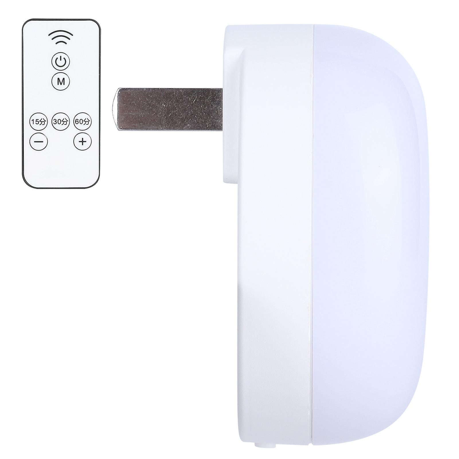 Remote Control Night Light Brightness Adjustable Smart LED Plug in Nightlight for Bedroom Hallway Kitchen CN Plug 220V