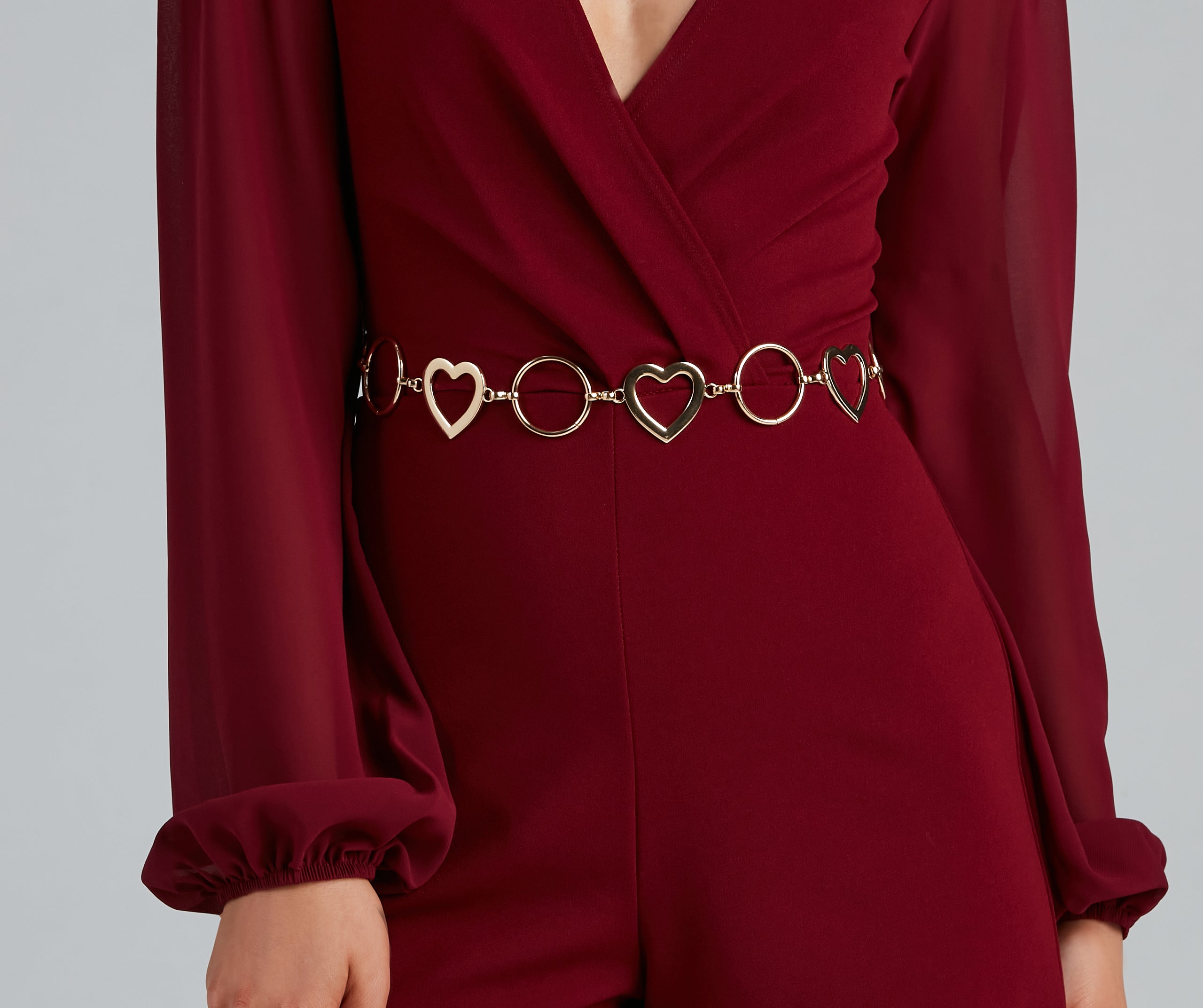 Heart Strings Chain Belt