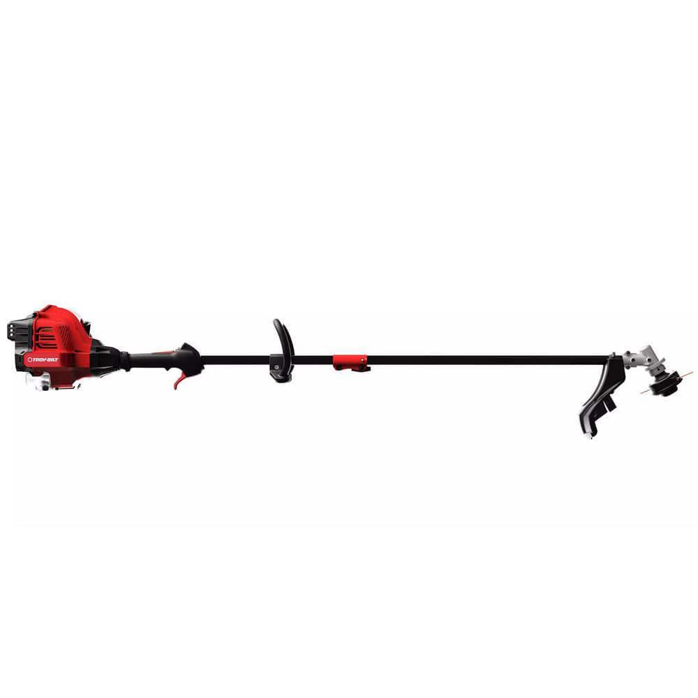 TroyBilt 25 cc Gas 2Stroke Straight Shaft Trimmer with Attachment Capabilities