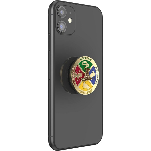 Popsockets Popgrip Enamel Cell Phone Grip amp Stand Harry Potter Spinning Sorting Hat